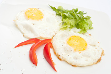 fried eggs