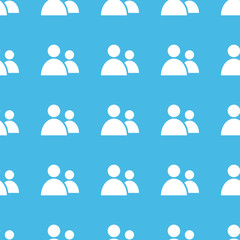 Contacts straight pattern