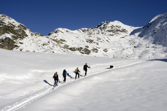Alpine skiers