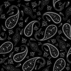 Oriental seamless paisley pattern