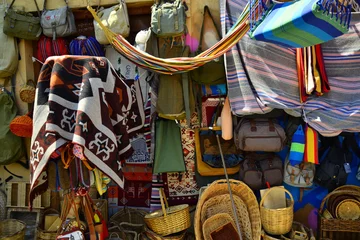 Fotobehang Greek souvenirs street market memorabilia © PhotoeffectbyMarcha