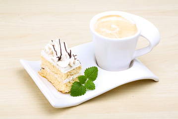 Coffee with cake