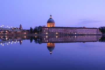 La Grave et le pont Saint Pierre, Toulouse