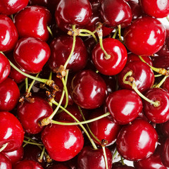 Sweet red cherries 