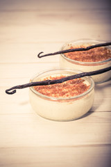 Vanilla bean Creme brulee
