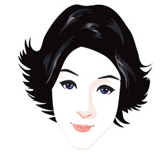 beautiful face