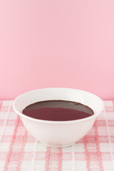Chocolate topping