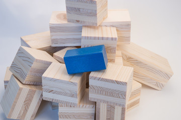 Bausteine aus Holz