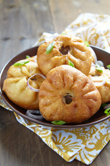 Traditional russian belyashi