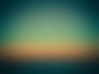 Beautiful Colorful Gradient Green Blue Orange