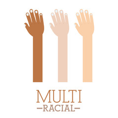 Obraz premium Multiracial design
