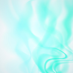 Abstract background of light blue smoke