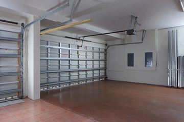 INterior image of a garage
