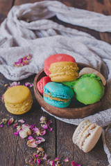 Sweet homemade macaroons