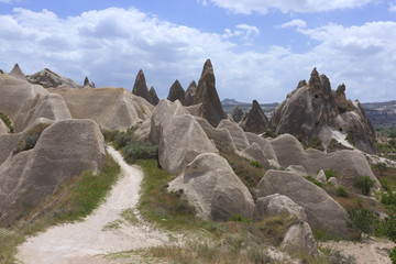 Cappadocia landscape, Turkey
