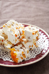 Eastern sweets with nuts