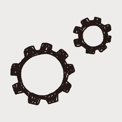 gear doodle