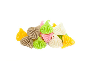 Traditional Thai style sweet dessert (A-lua) . Made from Wheat f