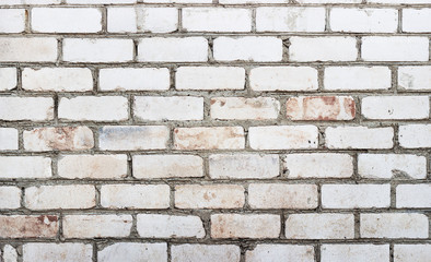 White brick wall