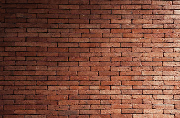Fototapeta na wymiar brick wall background with color effect