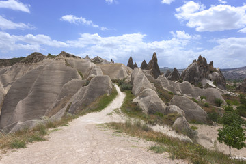 Cappadocia landscape, Turkey