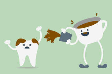 dental cartoon vector