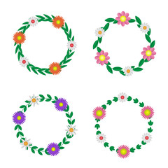 vector laurel wreaths
