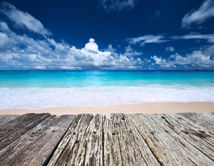 Fototapeta premium Beautiful beach at Seychelles