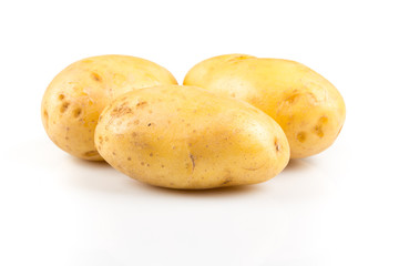 New potato isolated
