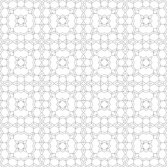Vector Abstract Seamless Geometric Islamic Wallpaper. 