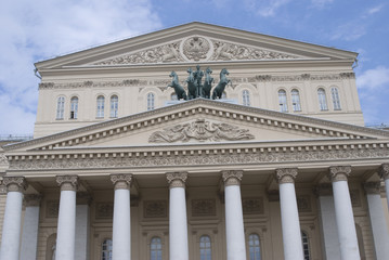 Bolshoi theater in Moscow.