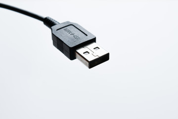 USB cable plug isolated
