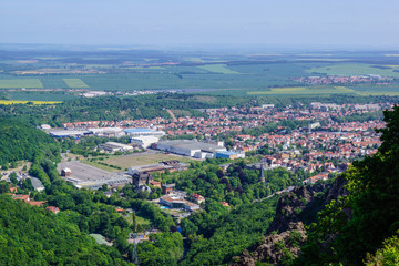 Naklejka premium Im verwunschenen Bodetal, Harz