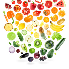 Fruits and vegetables