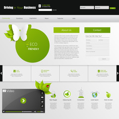 Eco Website Template
