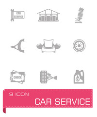 Vector Car sevice icon set