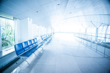 Airport waiting area