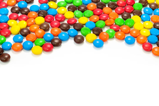 Lots of colorful candies