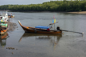 Long Tail Boat in Trang.