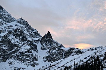 Zachód słońca nad górami © Marta