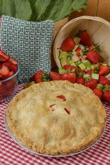 Strawberry-Rhubarb Pie