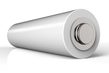 aa battery isolated on a white back ground