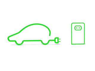 e-car symbol