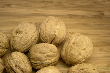 Walnuts on Wood