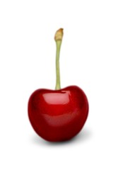 Cherry, Isolated, Fruit.
