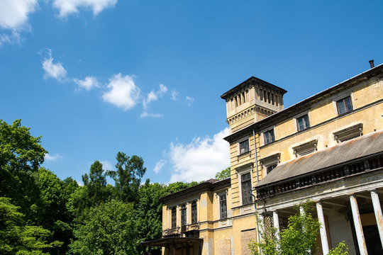 Potocki Palace in Krzeszowice (Poland)