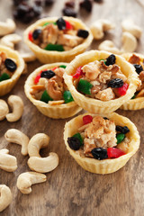 homemade cashew nut pie