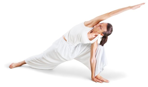 Yoga, Exercising, Women.