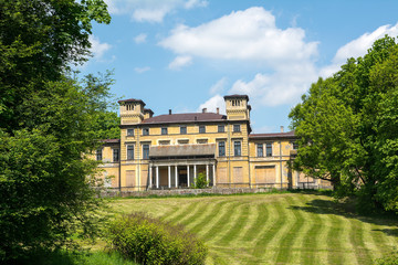Potocki Palace in Krzeszowice (Poland)