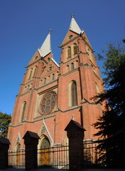 Obraz premium Saint Francis Roman Catholic Church (Riga, Latvia)